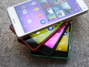 Снимки на Sony Xperia Z3 Compact в четири цвята