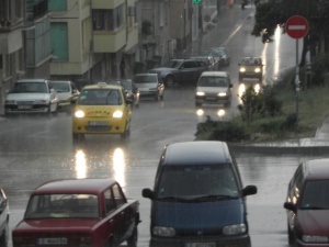 Част от Благоевград без ток заради гръмотевична буря