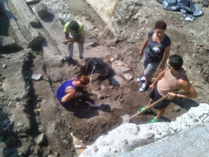 Скелет на номад открит при разкопки в Пловдив