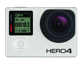 GoPro HERO4 ще записва 4K видео при 30 fps и  ще има сензорен дисплей