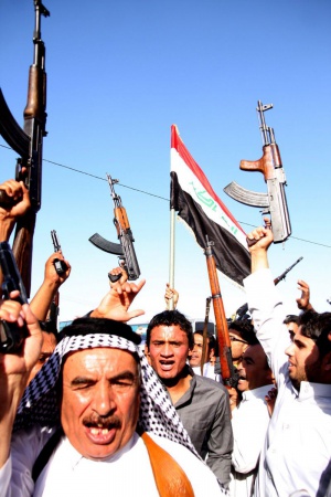 "Ислямска държава" издигна флага си над сграда в Кобане