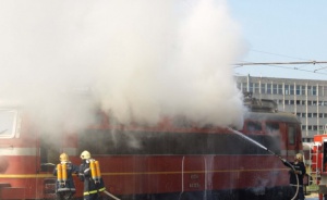 Пожар в нощния влак Варна - София