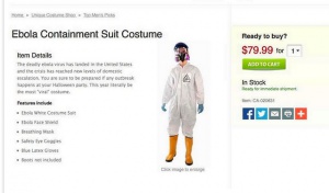 Идея за Хелоуин: Защитен костюм от ебола