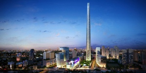 615-метрова кула строят в Банкок