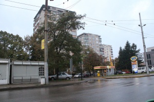 Обраха бензиностанция в Казанлък