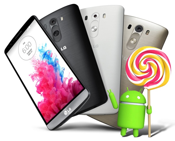LG пуска ъпдейта до Android 5.0 за G3