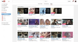 YouTube представи новата си музикална услуга
