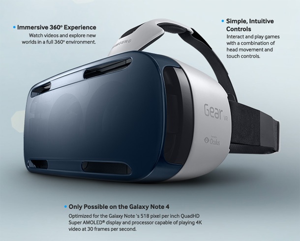 Продажбите на Samsung Gear VR започват през декември