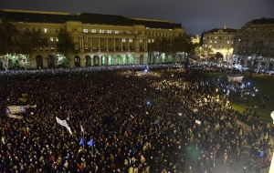 Многохиляден протест в Унгария поиска оставката на Орбан