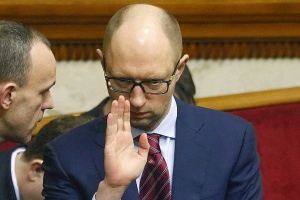 Арсений Яценюк е премиер на Украйна