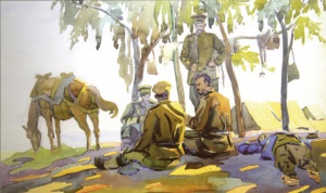 „Зимни сюжети от Голямата война“ в галерия "Средец"