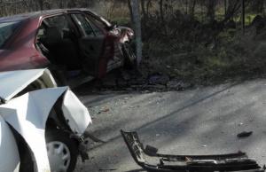 Трима ранени при катастрофа край Сандански