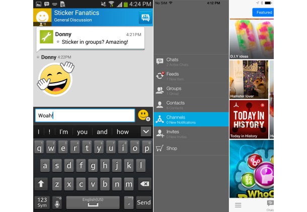 BlackBerry Messenger вече поддържа стикери и има нов дизайн за iOS