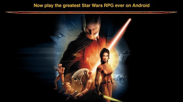 Играта Star Wars: Knights of the Old Republic с версия за Android