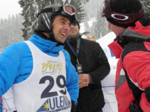 Росен Плевнелиев кара ски над Банско