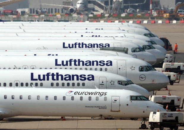 „Луфтханза” отмени над 1300 полета заради стачка