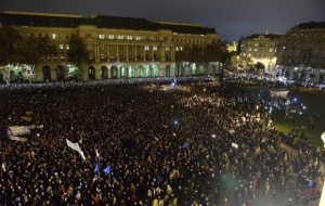Будапеща отново се вдигна на бунт срещу премиера Орбан