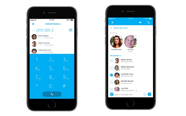 Microsoft стартира тестова програма за Skype за iOS