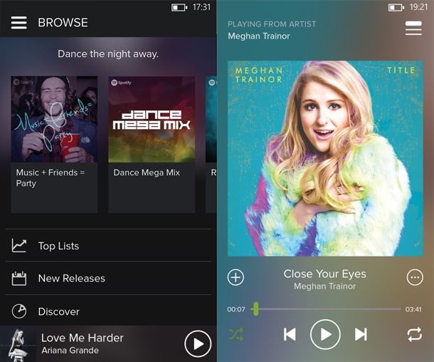 Най-сетне нова версия на Spotify за Windows Phone