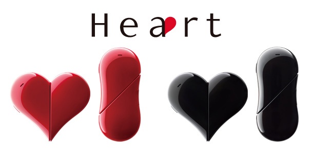 Този телефон с формата на сърце е само за Япония