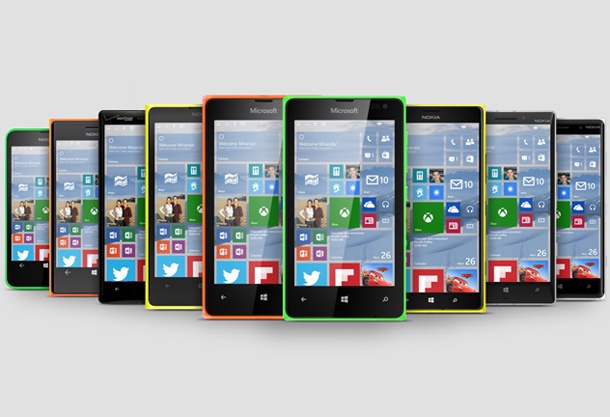 Не всички смартфони Lumia ще получат Windows 10