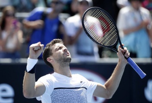 Григор Димитров е осминафиналист в Откритото първенство по тенис на Австралия