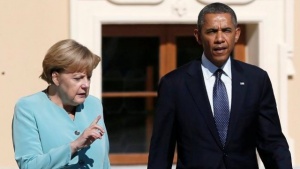 Обама и Меркел са обсъдили ситуацията в Източна Украйна