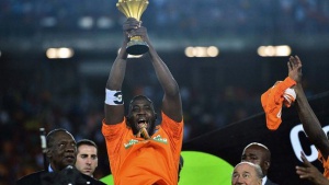 Празнично посрещане на националите на Кот’дИвоар.