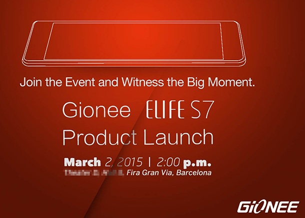 Gionee подготвя премиерата на супертънък телефон за мобилния конгрес