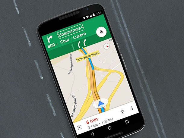 Google Maps вече предлага асистент за лентата на движение и в България