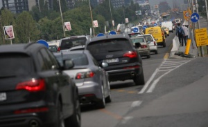 Верижна катастрофа блокира "Цариградско шосе" в София