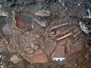 Откриха влюбени, загинали прегърнати преди 5800 години