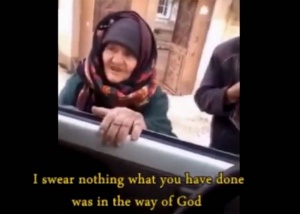 Хит в интернет - баба се кара на бойци от "Ислямска държава"