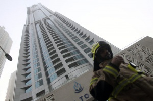 Пожар на 50-я етаж