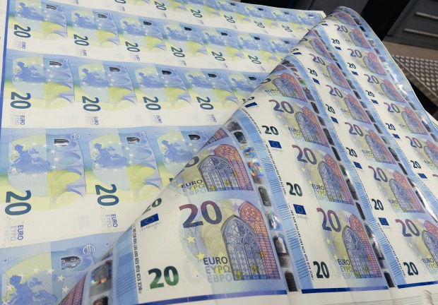 Представиха новата банкнота от 20 евро във Франкфурт