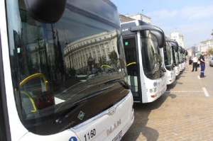 Доставят още 20 нови автобуса за градския транспорт в София