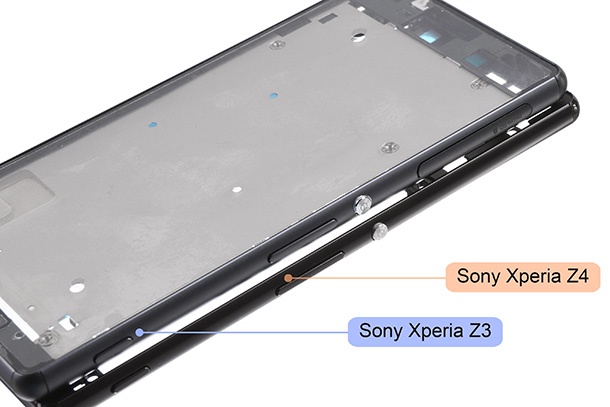 Снимки показват металната рамка на Xperia Z4
