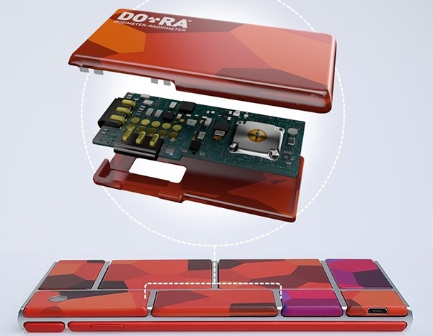 Intersoft готви за Project Ara модул за измерване на радиация и слот за две SIM карти