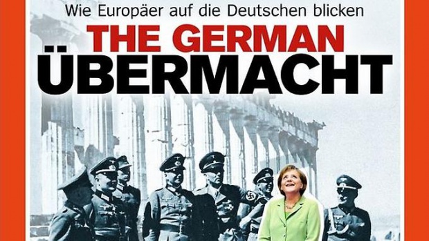 Скандал: "Шпигел" постави Меркел сред нацистки лидери в Атина