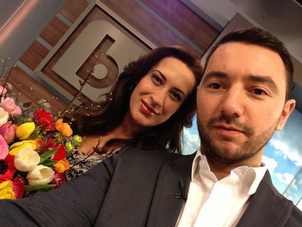 Мария Цънцарова и Стоян Георгиев - новата двойка водещи на "Тази сутрин"