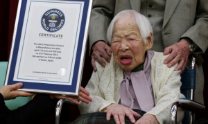 Японката Мисао Окава почина три седмици след  117-ия си рожден ден