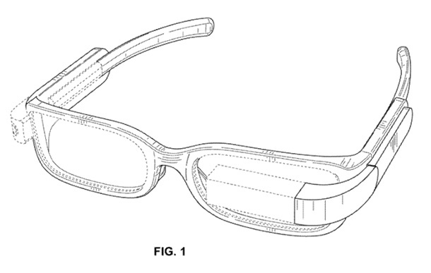 Патент на Google може би показва бъдещата версия на очилата Glass