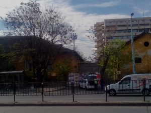 Автомобил помете спирка в Пловдив, по чудо няма жертви
