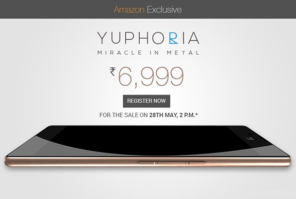 Yu Yuphoria предлага метална рамка, 4G LTE и достъпна цена