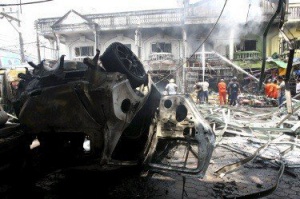 Серия от взривове в Южен Тайланд прати 38 души в болница