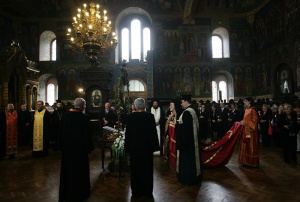 Панихида в "Св. Седмочисленици" за 40 дни от кончината на Кардам, княз Търновски