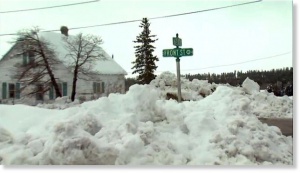 13-сантиметров пролетен сняг изненада Щатите (СНИМКИ )