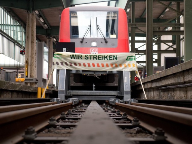 Едноседмична стачка започва в германските железници