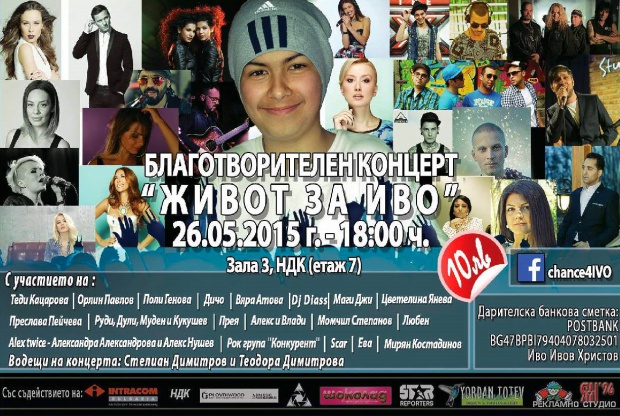 Български изпълнители се обединяват в благотворителен концерт