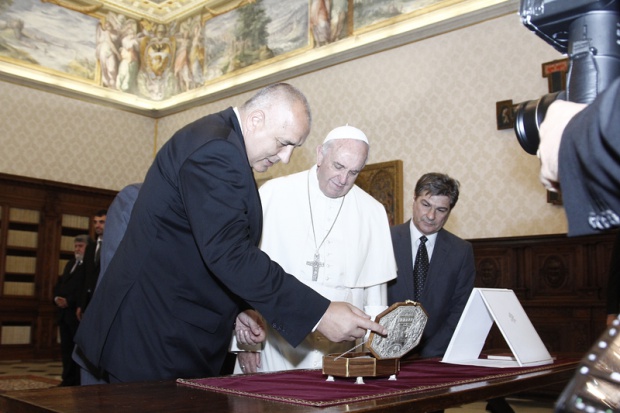 Папа Франциск прие българската делегация във Ватикана (снимки)